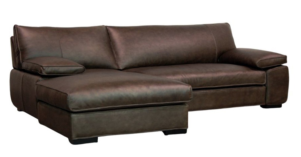 Charles Leather Sectional