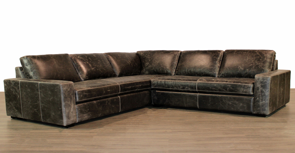 Manhattan Leather Sectional - Image 2