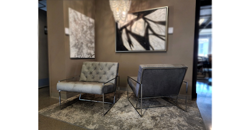 Maddison Leather Chairs - Image 2